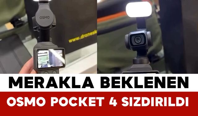 DJI Osmo Pocket 4 Özellikleri Ortaya Çıktı