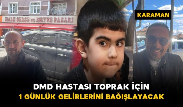 Halk Balık ve Sebze Meyve Pazarı’ndan örnek davranış: Tüm gelir Toprak’a