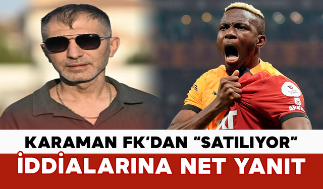 Karaman FK’dan “Satılıyor” İddialarına Net Yanıt