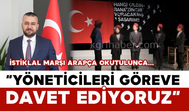 Karaman MHP İl Başkanı Gözel’den İstiklal Marşı Tepkisi