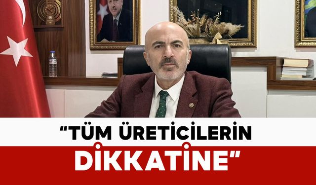 Karaman Ziraat Odası Başkanı Bayram: "Destek ödemeleri başlıyor"
