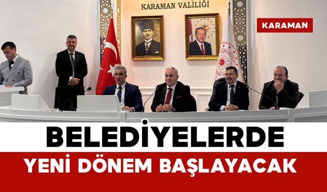 Karaman’da belediyelerde yeni dönem başlayacak: mali süreçleri dijitalleşiyor