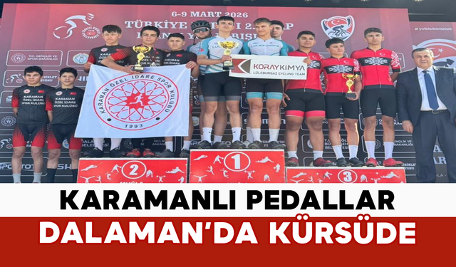Karamanlı Pedallar Dalaman’da Kürsüde