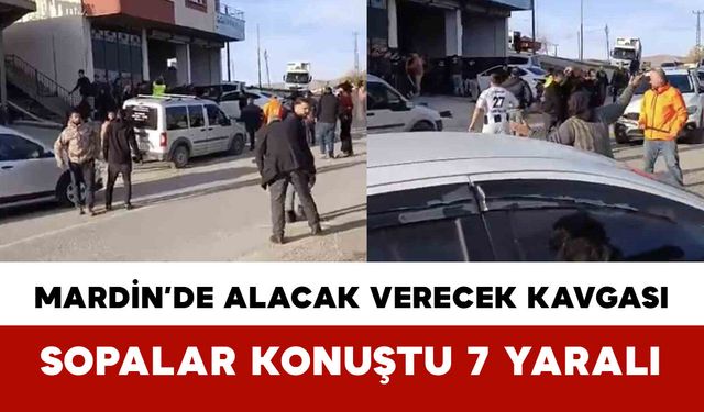 Mardin’de Alacak Verecek Kavgası: Sopalar Konuştu 7 Yaralı