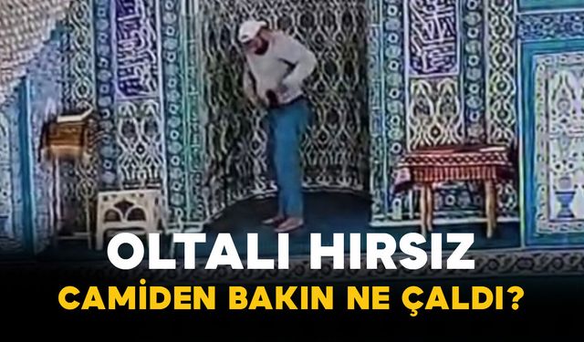 Oltayla Camiye Girip Mikrofon Çaldı