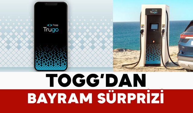 TOGG’dan bayrama özel ücretsiz şarj desteği
