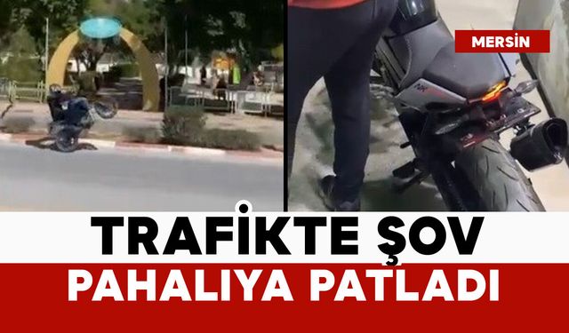 Trafikte şov pahalıya patladı: 172 bin lira ceza