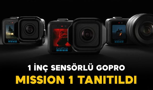 GoPro’dan 1 İnç Sensörlü Mission 1