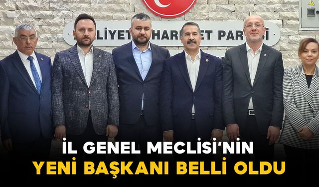 Karaman İl Genel Meclisi'nin yeni başkanı Ali İhsan Alanlı oldu