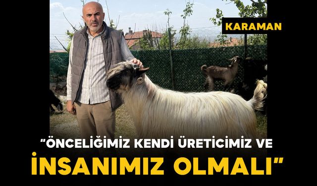 Başkan Bayram: "Önceliğimiz kendi üreticimiz ve insanımız olmalı"