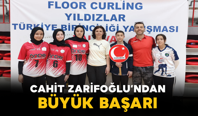 Cahit Zarifoğlu’ndan Büyük Başarı