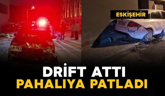 Drift pahalıya patladı: 210 bin lira ceza kesildi
