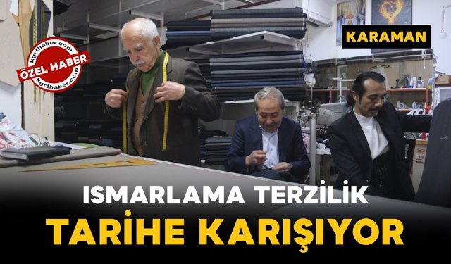 Ismarlama terzilik tarihe karışıyor: Yarım asırlık terzi anlattı