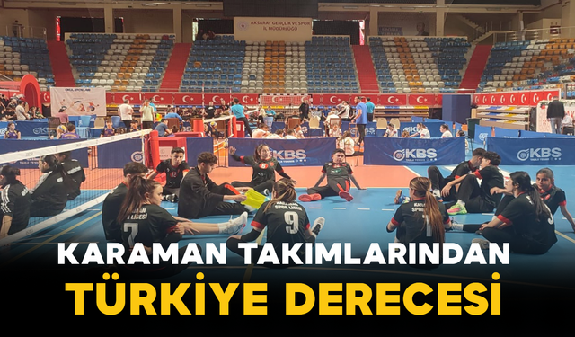 Karaman Takımlarından Türkiye Derecesi