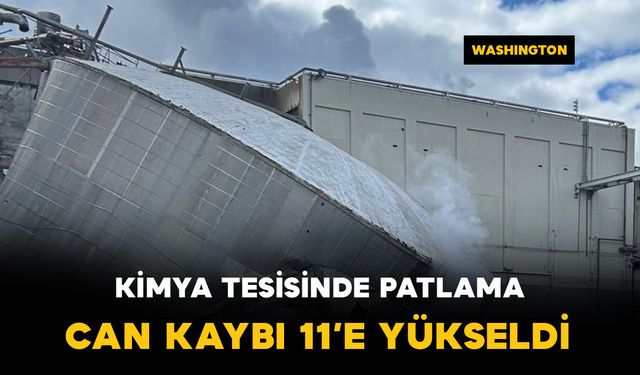 Kimya tesisindeki patlamada can kaybı 11'e çıktı