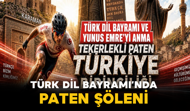 Türk Dil Bayramı’nda Paten Şöleni
