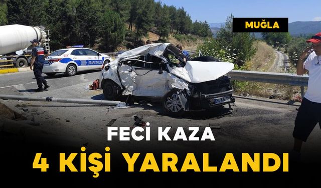 Feci kaza: 4 kişi yaralandı