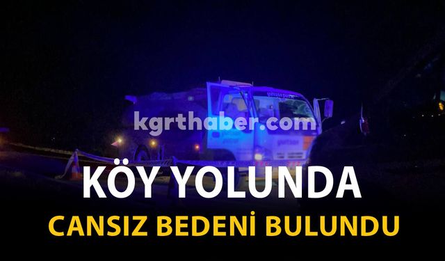 Karaman'da Köy Yolunda Cansız Bedeni Bulundu