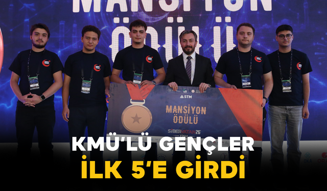 KMÜ’lü Gençler İlk 5’e Girdi