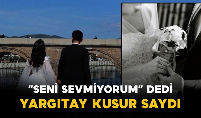 “Seni sevmiyorum” dedi: Boşanma sebebi oldu!