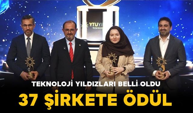 Türkiye’nin teknoloji yıldızları belli oldu: 37 şirket ödüllendirildi