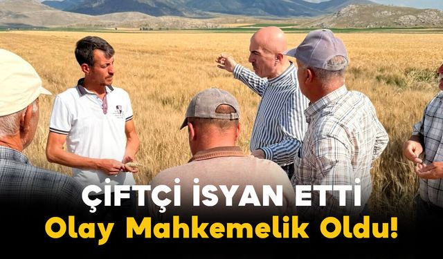 Çiftçilerden Tarlamıza Bile Giremezler Çıkışı