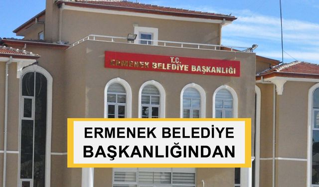 ERMENEK BELEDİYE BAŞKANLIĞINDAN