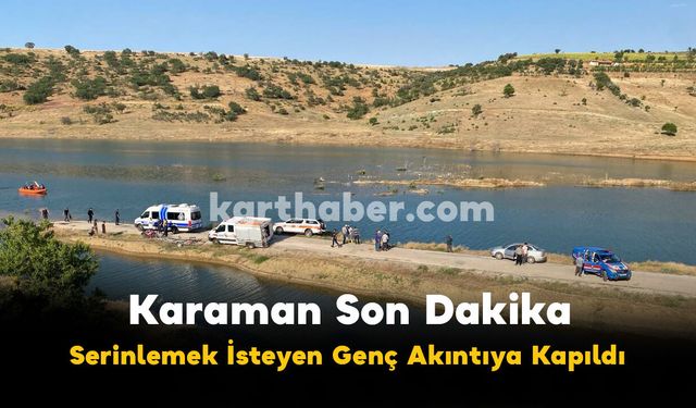 Serinlemek İsteyen Genç Akıntıya Kapıldı