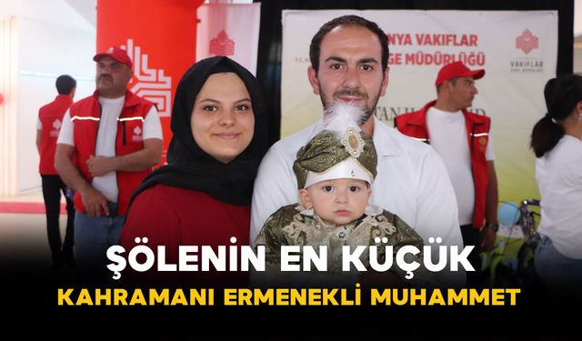 Şölenin En Küçük Kahramanı Ermenekli Muhammet!