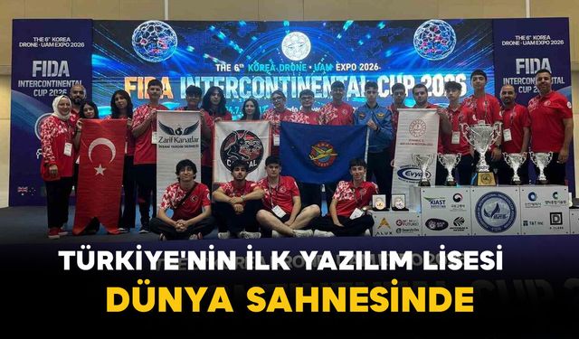 Türkiye'nin İlk Yazılım Lisesi Dünya Sahnesinde