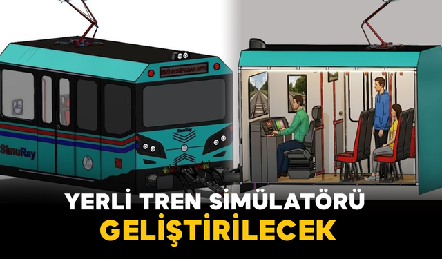 Yerli Tren Simülatörü Geliştirilecek