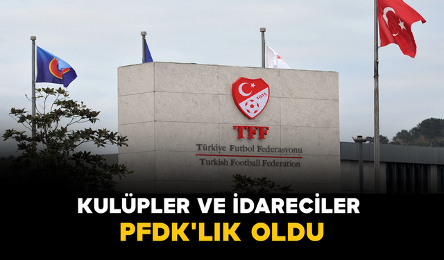 1. Lig’de Disiplin Faturası Kabarık