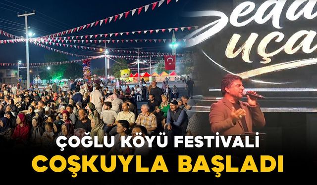 Çoğlu Köyü Festivali Coşkuyla Başladı