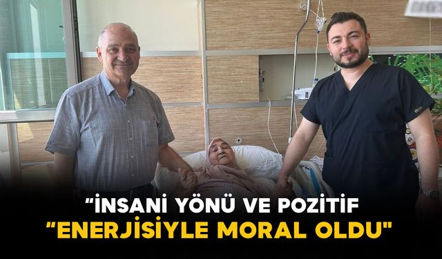 Eski Belediye Başkanı Ali Kantürk "İnsani Yönü ve Pozitif Enerjisiyle Moral Oldu"