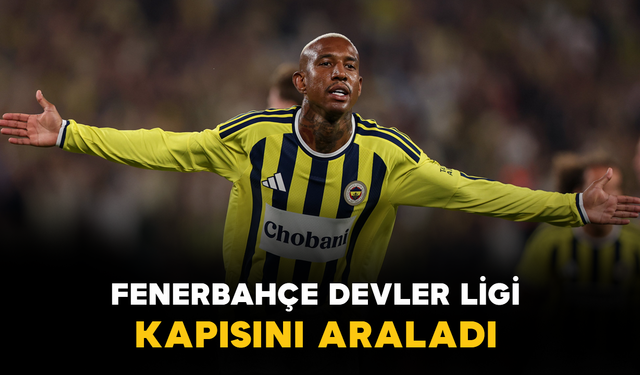 Fenerbahçe Devler Ligi Kapısını Araladı