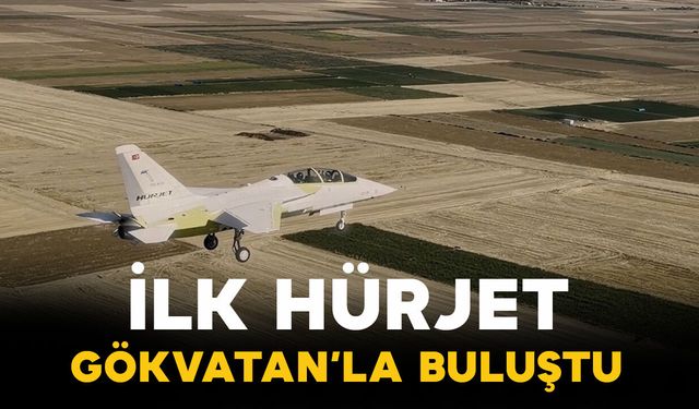 Hava Kuvvetleri’ne Teslim Edilecek İlk HÜRJET Gökyüzüyle Buluştu