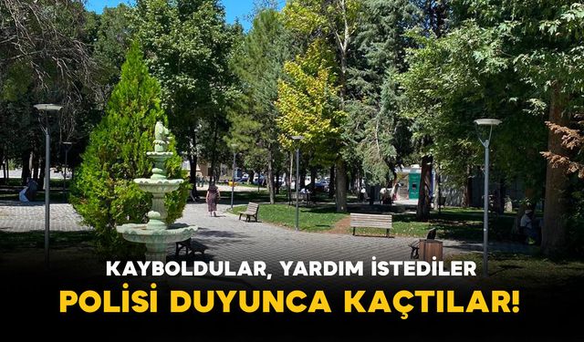 Karaman'da Garip Olay: Kayboldular, Yardım İstediler, Polisi Duyunca Kaçtılar!