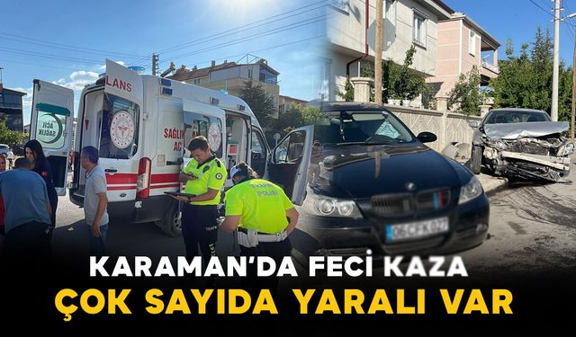 Kazada ortalık savaş alanına döndü: 5 yaralı