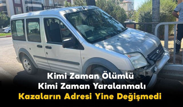 Karaman'da Sabıkalı Caddede Bir Kaza Daha: 22 Yaşındaki Kadın Sürücü Yaralandı