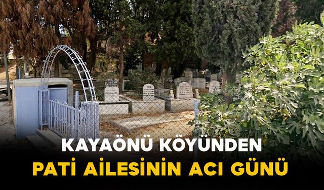 Kayaönü Köyünden Pati Ailesinin Acı Günü