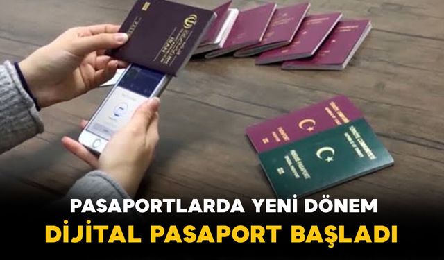 Pasaport başvurularında yeni dönem başladı