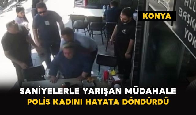 Saniyelerle Yarışan Müdahale: Polis Kadını Hayata Döndürdü
