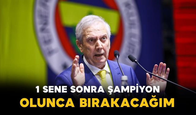 Aziz Yıldırım’dan, Saran yönetimine: "Sizi ibra etmeyeceğim"