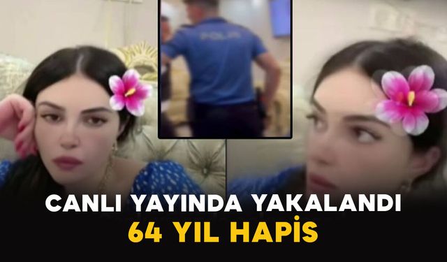 Canlı Yayında Yakalandı: 64 Yıl Hapis Cezası Vardı