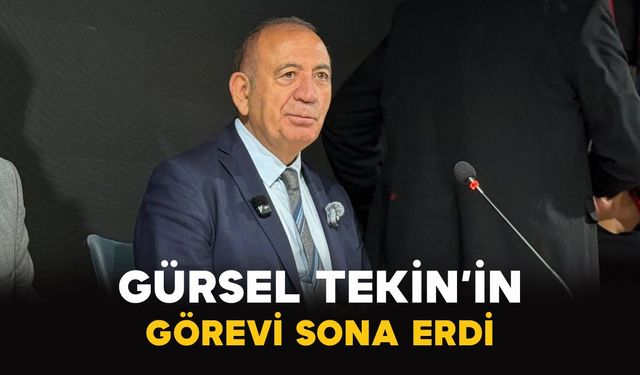 Gürsel Tekin’in görevi sona erdi
