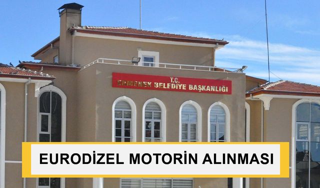 EURODİZEL MOTORİN ALINMASI