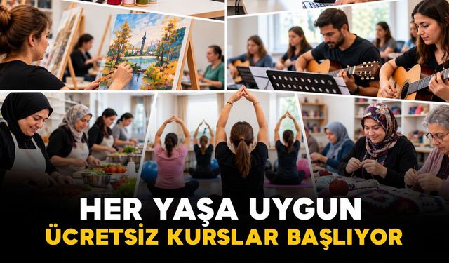 Karaman Belediyesi’nden her yaşa yönelik ücretsiz kurs imkanı