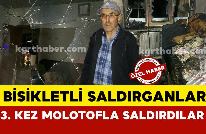Karaman'da ailenin iftarını zehir eden olay: 3. kez evlerine molotof ile saldırdılar