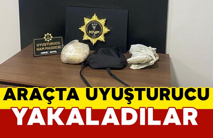 Konya’da Uyuşturucu Operasyonu