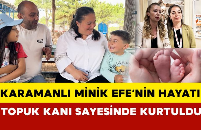 5 yaşındaki Efe’nin hayatı topuk kanı sayesinde kurtuldu